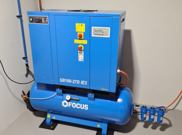Compressed air receiver tank by Focus Industrial in NSW