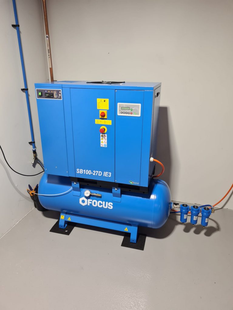 Compressed air receiver tank by Focus Industrial in NSW